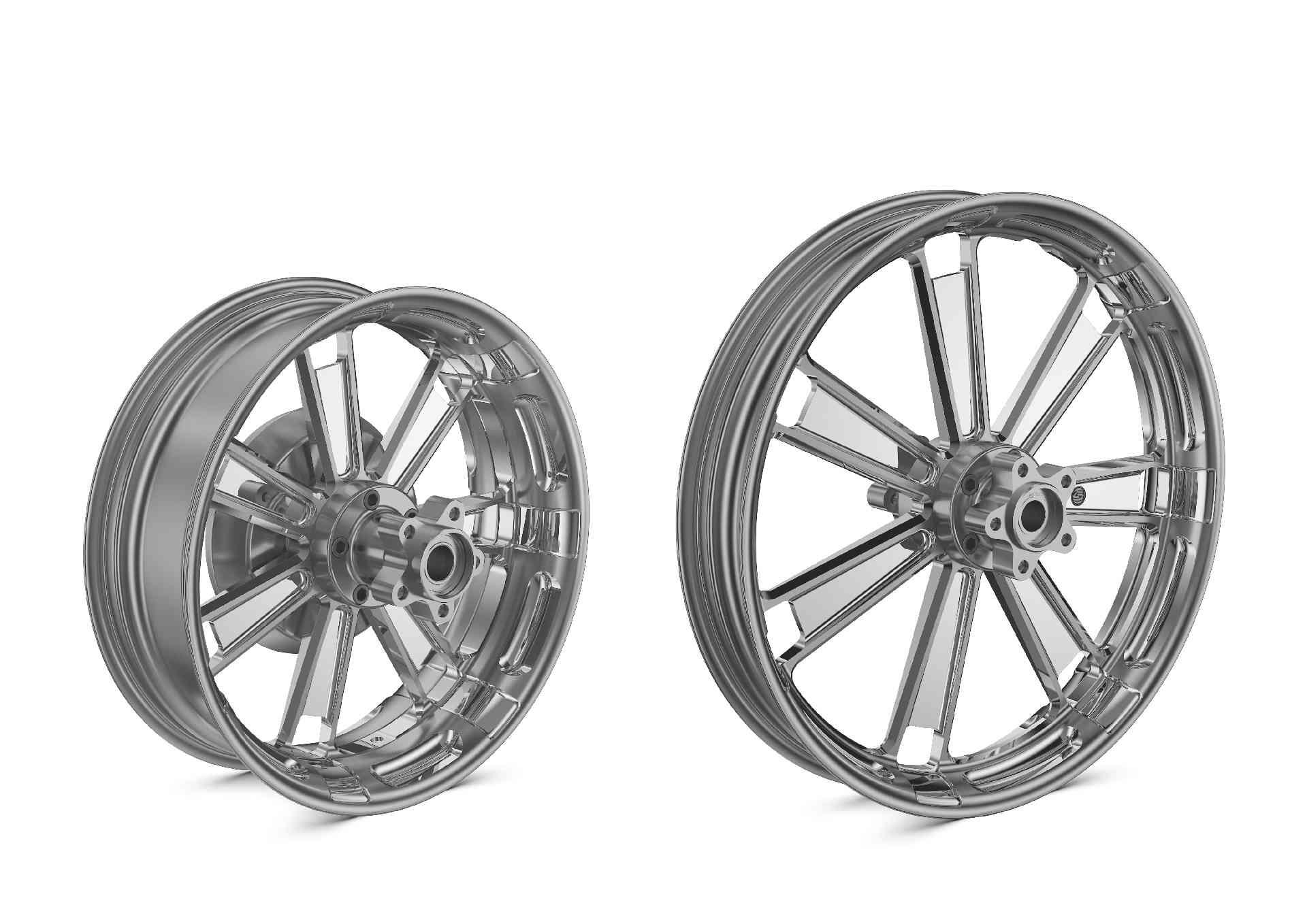 クロムホイール（F：19インチ／R：16インチ）｜ディーラーオプション